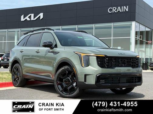 Jungle Green 2026 Kia Sorento SX