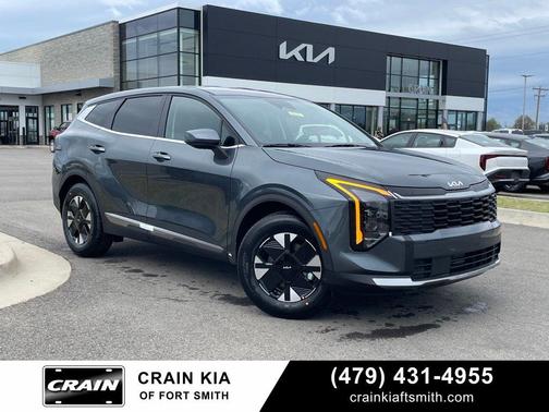 Gravity Gray 2026 Kia Sportage Hybrid LX