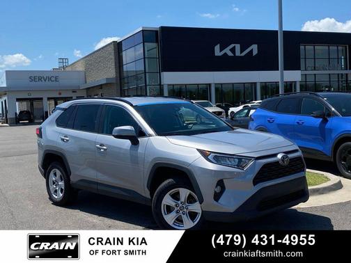 Silver Sky Metallic 2021 Toyota RAV4 XLE