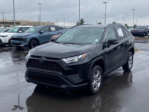 Midnight Black Metallic 2025 Toyota RAV4 XLE