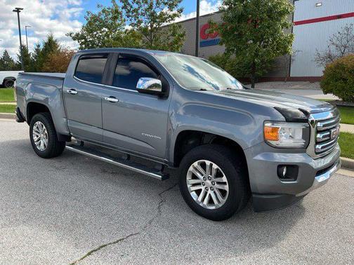 Satin Steel Metallic 2018 GMC Canyon SLT