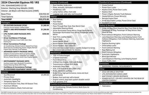 2024 Chevrolet Equinox FWD RS