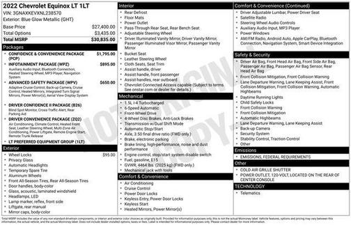 2022 Chevrolet Equinox 1LT