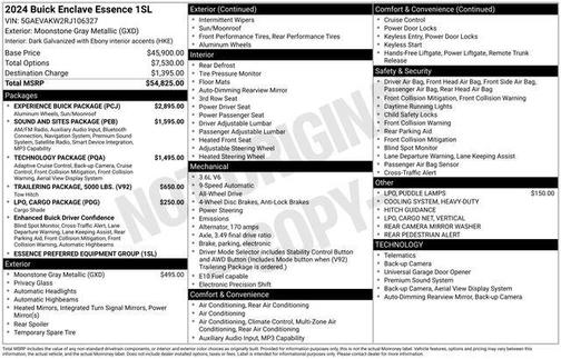 2024 Buick Enclave Essence AWD