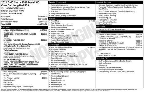 2024 GMC Sierra 3500 Denali