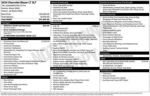 2024 Chevrolet Blazer 3LT