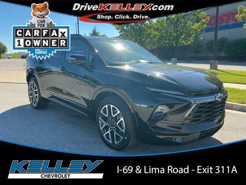 Black 2025 Chevrolet Blazer RS