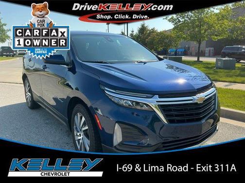 Blue Glow Metallic 2023 Chevrolet Equinox 1LT