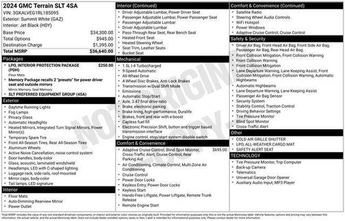 2024 GMC Terrain SLT