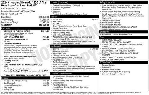 2024 Chevrolet Silverado 1500 LT Trail Boss