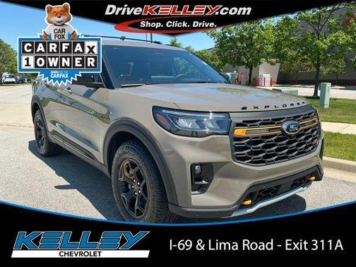 Marsh Gray 2026 Ford Explorer Tremor