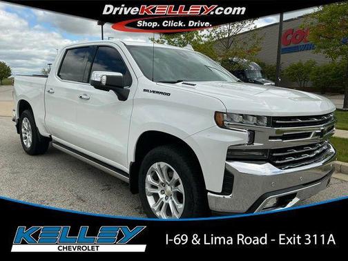 Summit White 2021 Chevrolet Silverado 1500 LTZ