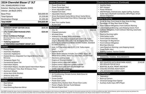 2024 Chevrolet Blazer 3LT