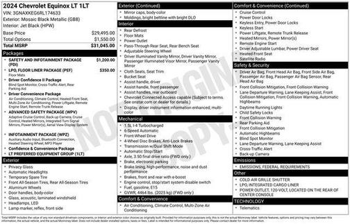 2024 Chevrolet Equinox 1LT