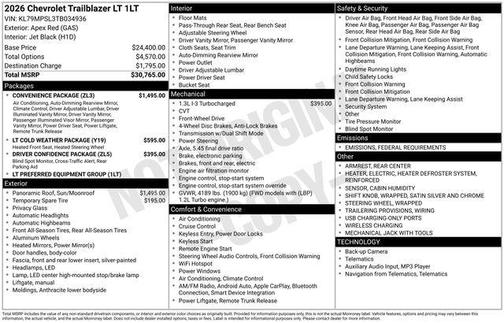 2026 Chevrolet Trailblazer LT