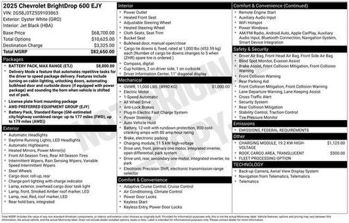 2025 Chevrolet BrightDrop 600 