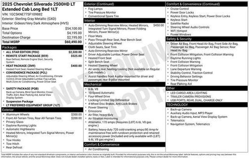 2025 Chevrolet Silverado 2500 LT