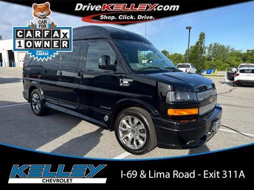 Black 2026 Chevrolet Express 2500 Work Van