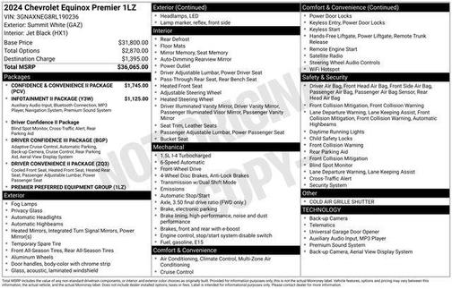 2024 Chevrolet Equinox Premier w/1LZ