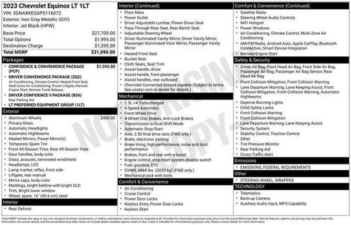 2023 Chevrolet Equinox 1LT