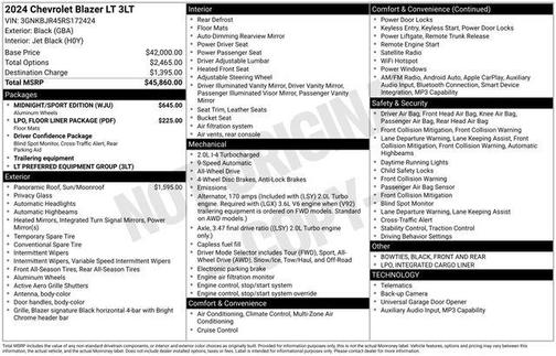 2024 Chevrolet Blazer 3LT