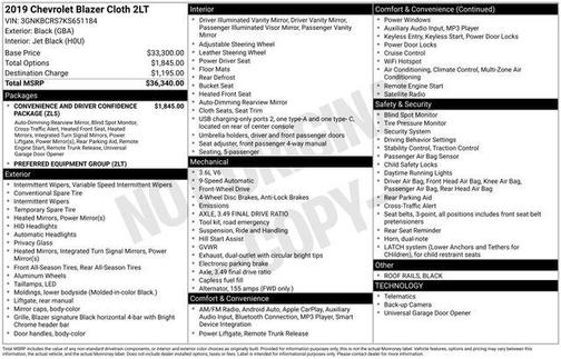 2019 Chevrolet Blazer 2LT