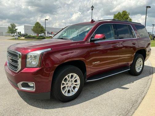 Crimson Red Tintcoat 2018 GMC Yukon SLT