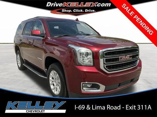 Crimson Red Tintcoat 2018 GMC Yukon SLT