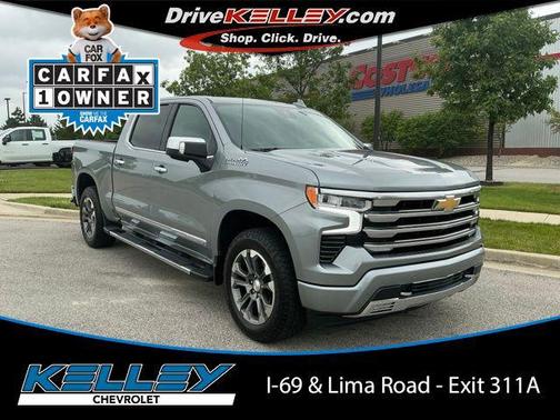 Sterling Gray Metallic 2025 Chevrolet Silverado 1500 High Country