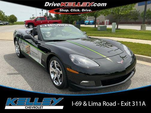 Black 2008 Chevrolet Corvette Indy Pace Car