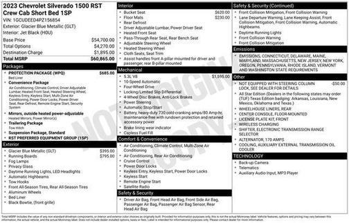 2023 Chevrolet Silverado 1500 RST