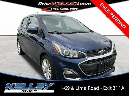 Blue Glow Metallic 2022 Chevrolet Spark 1LT