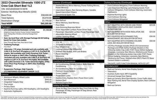 2022 Chevrolet Silverado 1500 LTZ