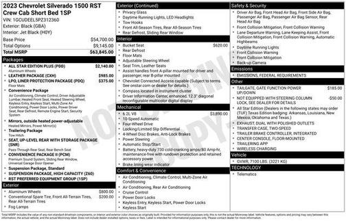 2023 Chevrolet Silverado 1500 RST