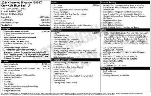 2024 Chevrolet Silverado 1500 LT