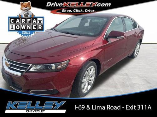 Siren Red Tintcoat 2017 Chevrolet Impala 1LT