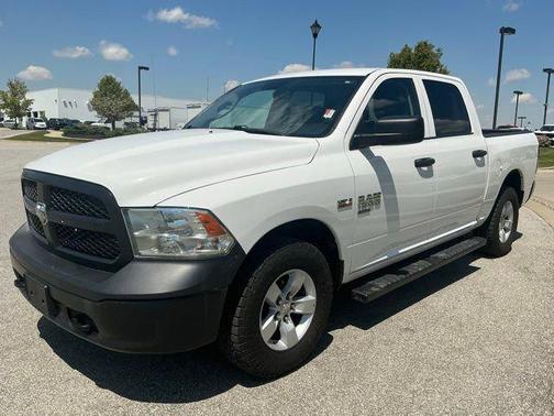 Bright White Clearcoat 2021 RAM 1500 Classic SSV Crew Cab 4x4 5'7' Box