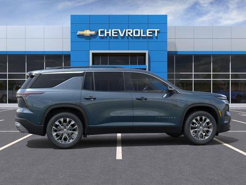 Lakeshore Blue Metallic 2026 Chevrolet Traverse LT