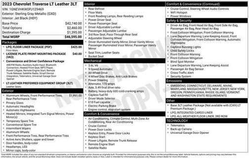 2023 Chevrolet Traverse LT Leather