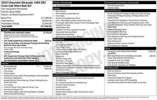 2023 Chevrolet Silverado 1500 ZR2