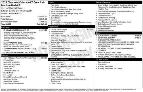 2023 Chevrolet Colorado LT