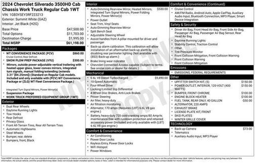 2024 Chevrolet Silverado 3500 WT