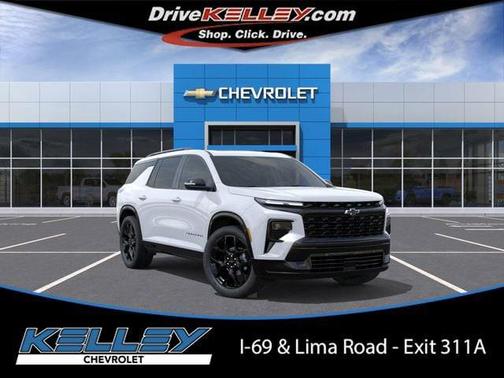Polar White Tricoat 2026 Chevrolet Traverse RS