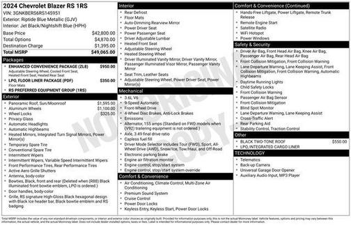 2024 Chevrolet Blazer RS