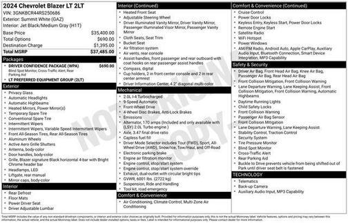 2024 Chevrolet Blazer 2LT