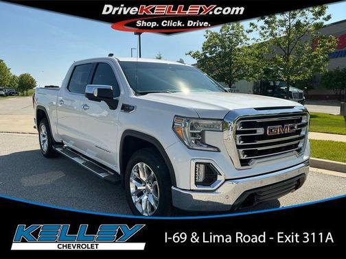 White Frost Tricoat 2020 GMC Sierra 1500 SLT
