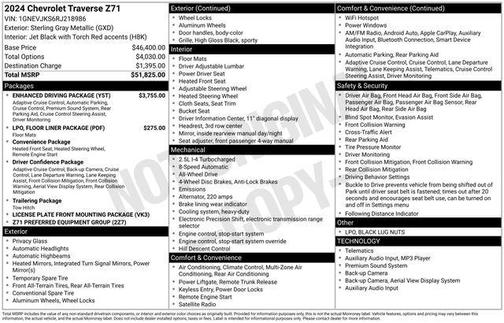 2024 Chevrolet Traverse AWD Z71