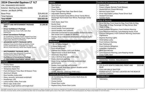 2024 Chevrolet Equinox 1LT