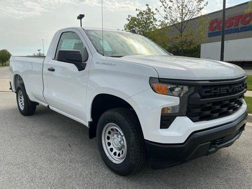 Summit White 2026 Chevrolet Silverado 1500 WT