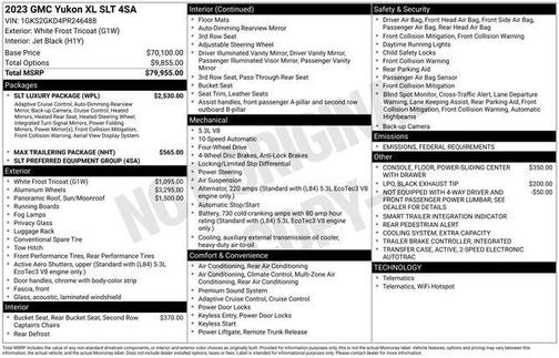 2023 GMC Yukon XL SLT